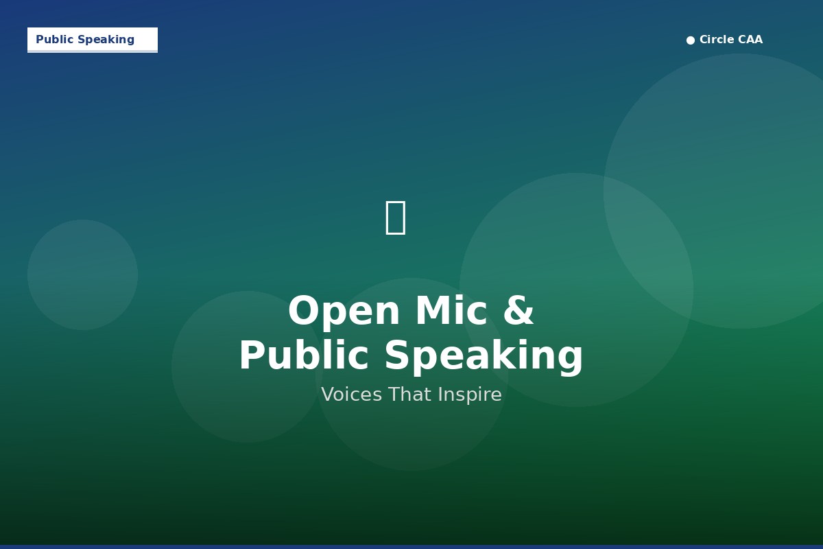 Open Mic Performance Night