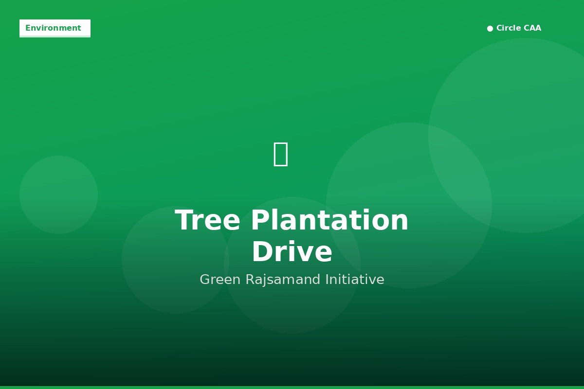 Tree Plantation Drive