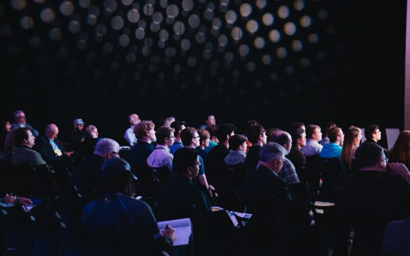 Audience at presentation
